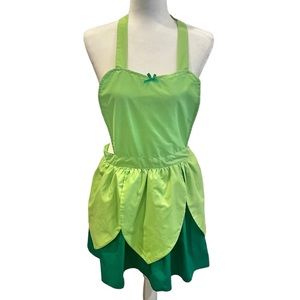 Lover Dovers Peter Pan Tinker Bell Inspired Green Apron Disney